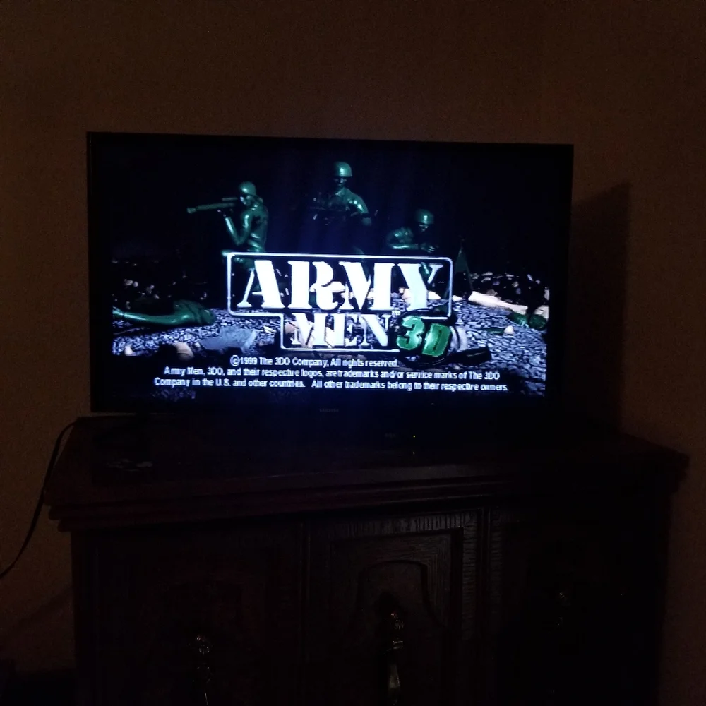 Army Men 3D PS1 Sony PlayStation Complete Manual Game Case Tested
